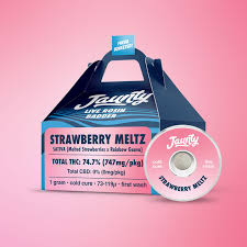 Photograph of product: Jaunty | Live Rosin Badder | Strawberry Melts