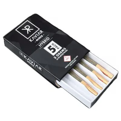 Photograph of product: KAVIAR Joint 3g Infused: Boof Meat 5pk