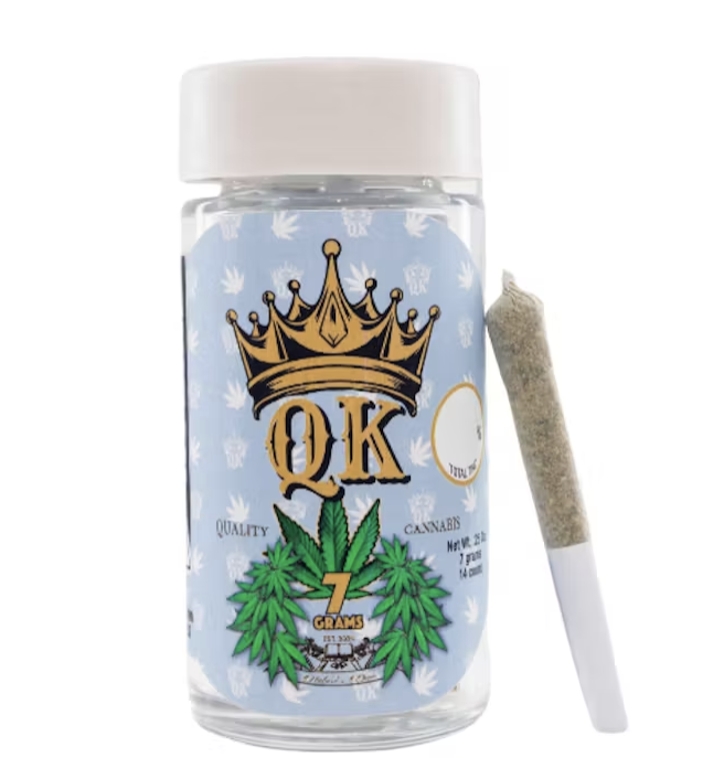 Photograph of product: Quiet Kings Prerolls 14pk 7g - Guava Kush (S)