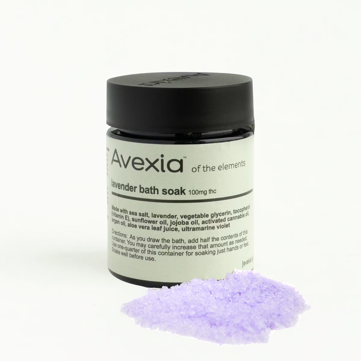 Photograph of product: Bath Salts | Avexia | Lavender Epsom Salt Soak