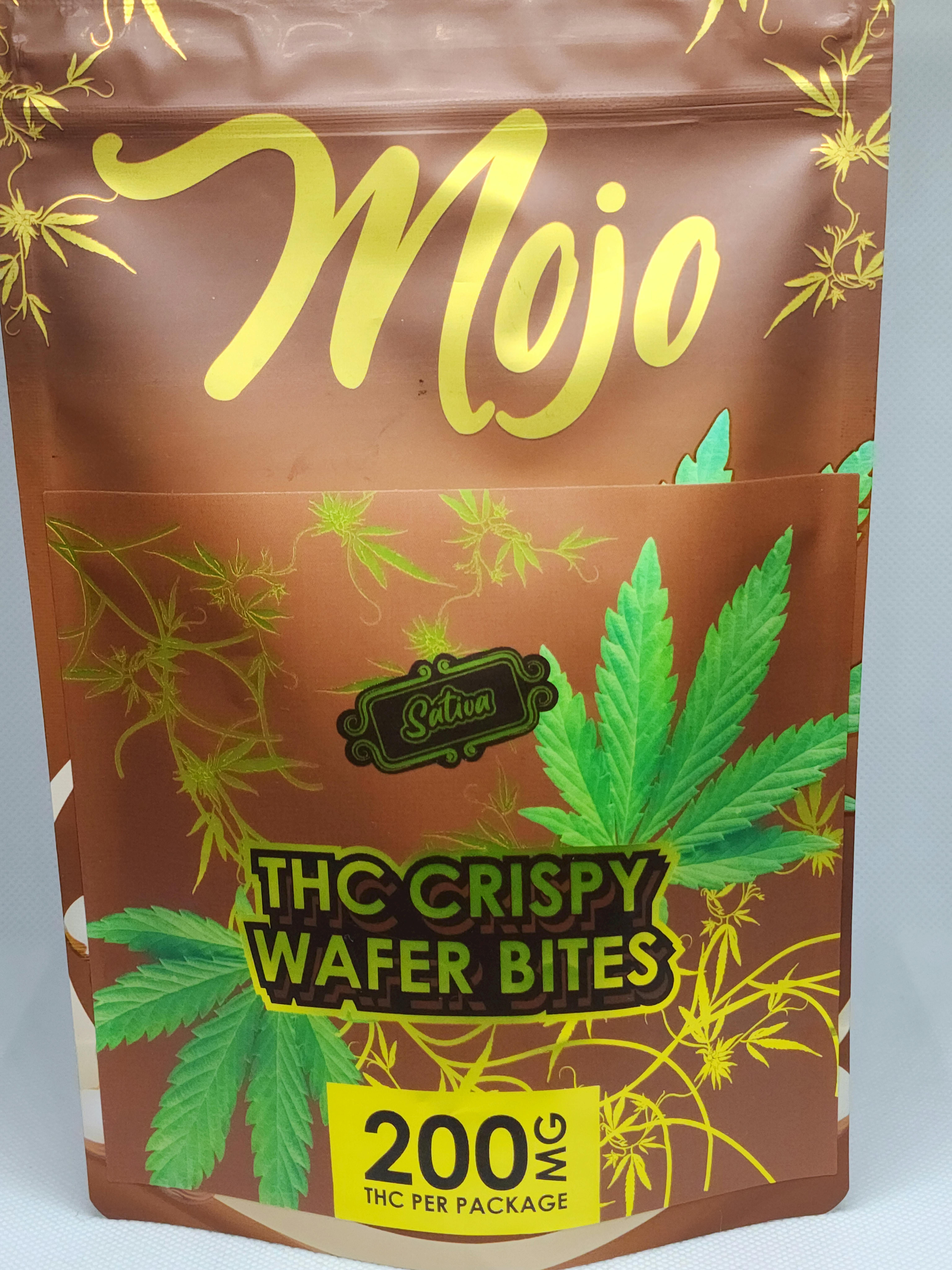 Photograph of product: Choice | Mojo Crispy Wafer Bites 200 mg Oui'd | Edible