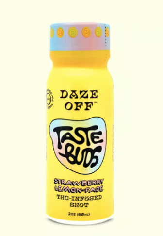 Photograph of product: Daze Off - Infused Beverage - Strawberry Lemon-Fade Taste Buds Shot (100mg)