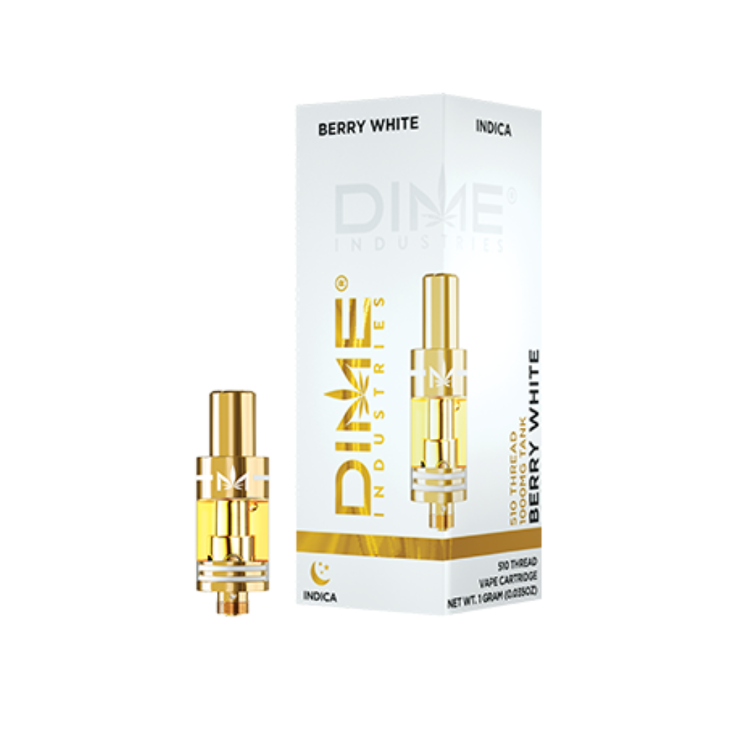 Photograph of product: Dime Industries - Berry White (Oui'd) Cartridge 1g