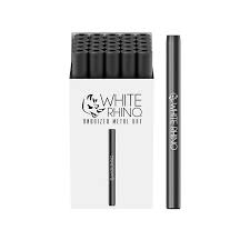 Photograph of product: ACC | White Rhino | Anodized Metal Taster Bat | 3" | Black