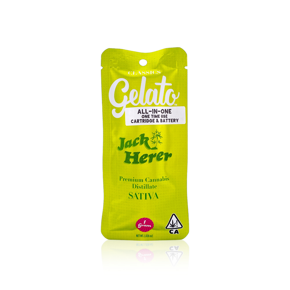 Photograph of product: GELATO - All in one - Jack Herer - 1G
