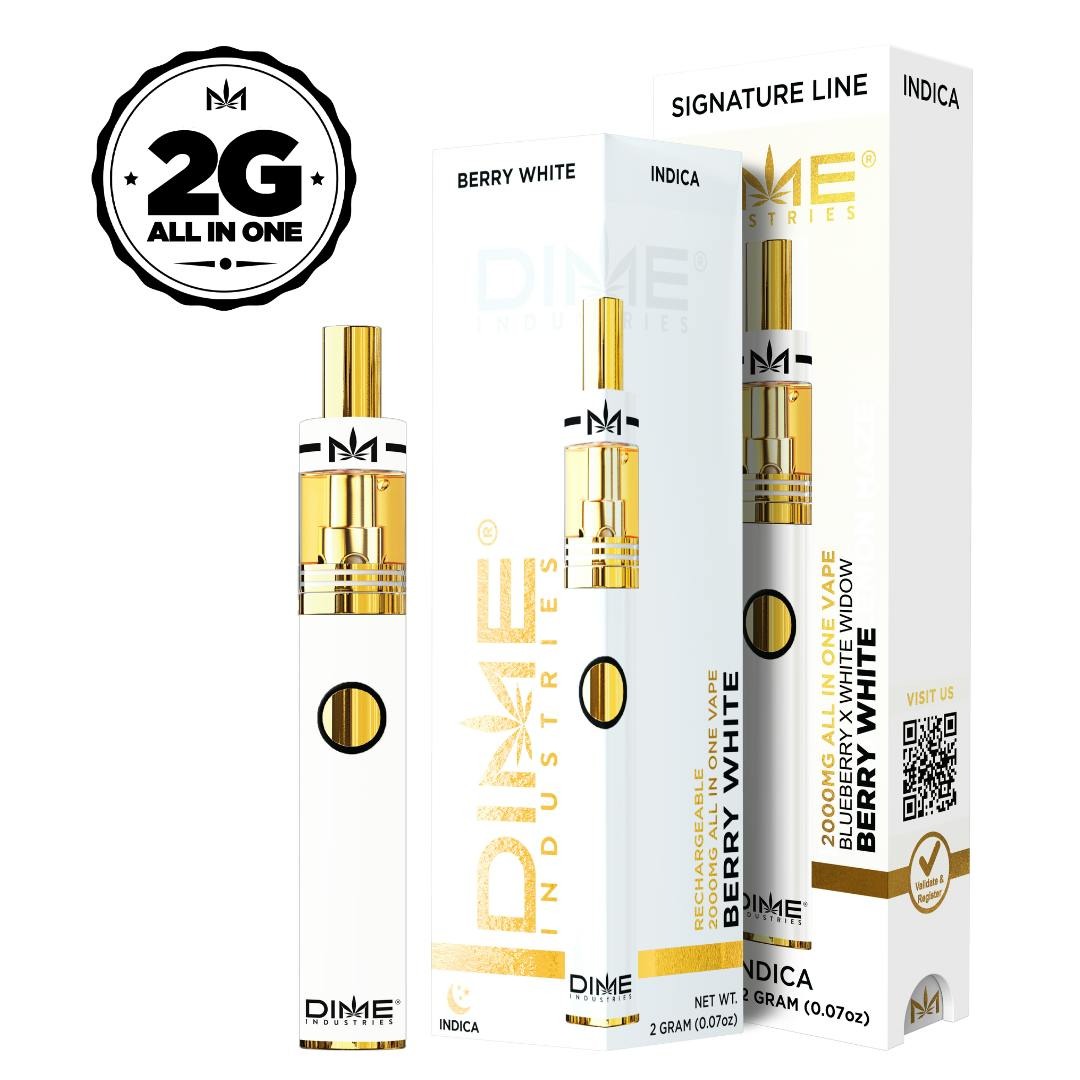 Photograph of product: Dime | Berry White Oui'd Disposable | 2g