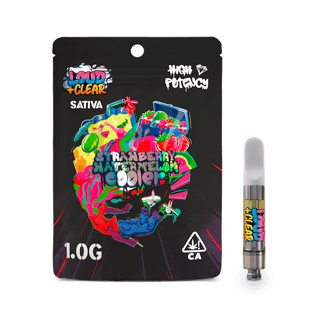 Photograph of product: Strawberry Watermelon Cooler | 1g Vape Cartridge