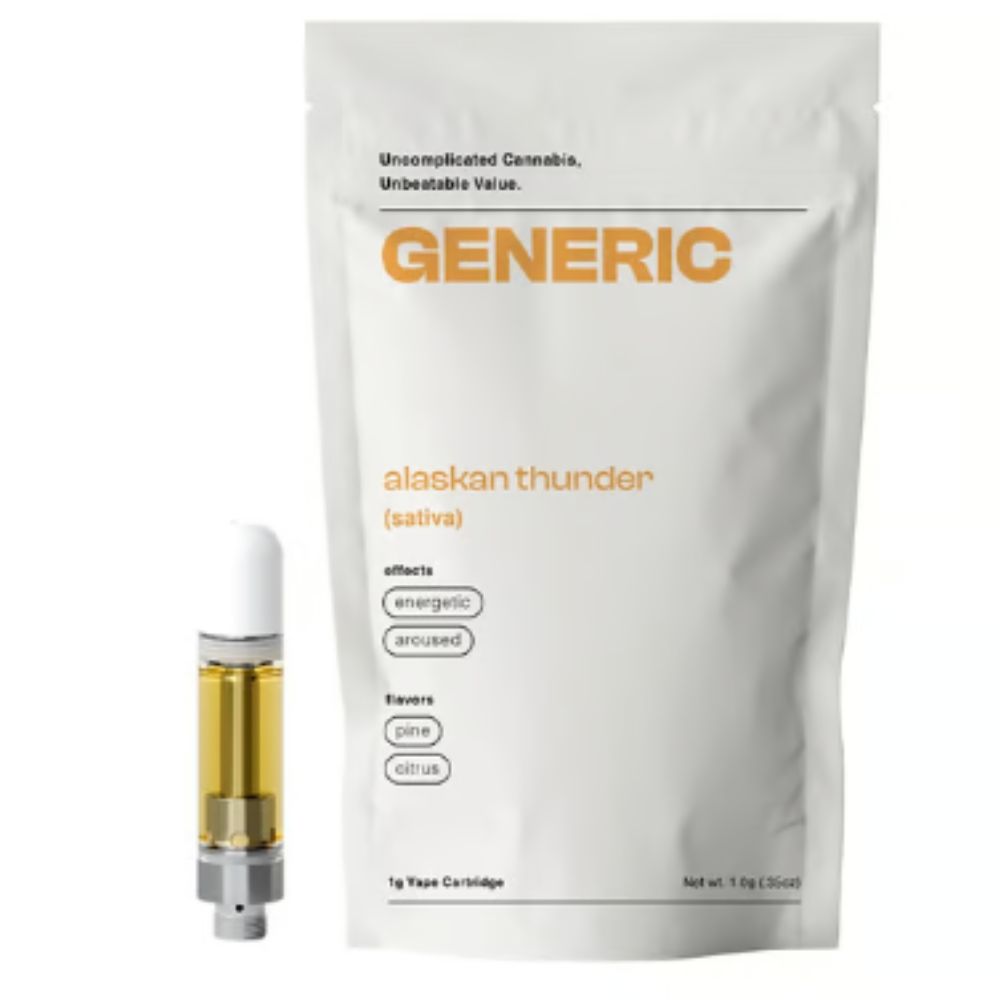 Photograph of product: Generic | Alaskan Thunder Cartridge | 1g