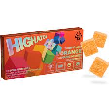 Photograph of product: [Highatus] 10Pk TH-oui Gummies - 100mg - L'Orange (S) - 