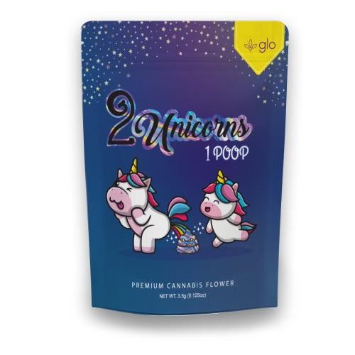 Photograph of Product: GLO - Pre-Packaged 8th - 2 Unicorns 1 Poop - 3.5g