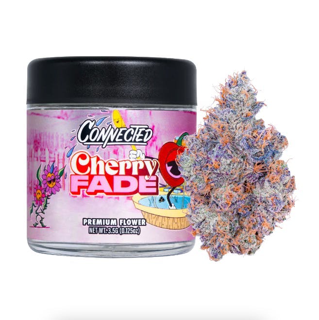 Photograph of product: CHERRY FADE | 3.5G | HYBRID | CONNECTED