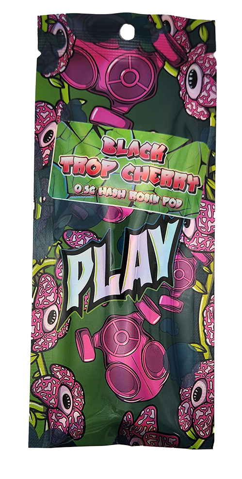 Photograph of product: Black Trop Cherry au chocolat Rosin Disposable | PLAY