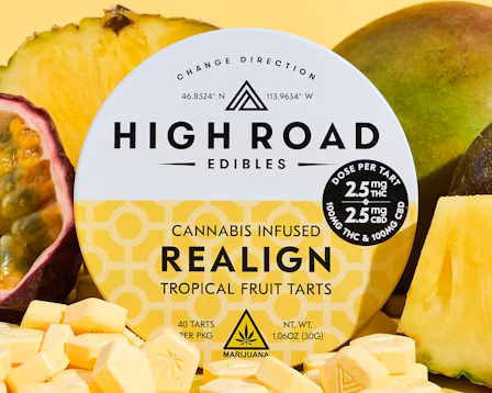 Photograph of product: HRE Tropical Fruit Tarts
