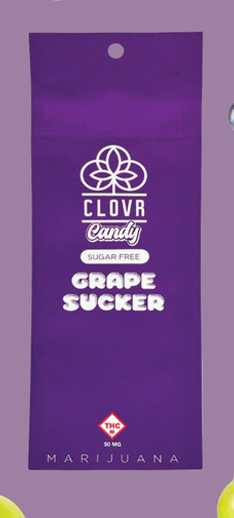 Photograph of product: 25mg Sucker | Grape (Sugar Free)