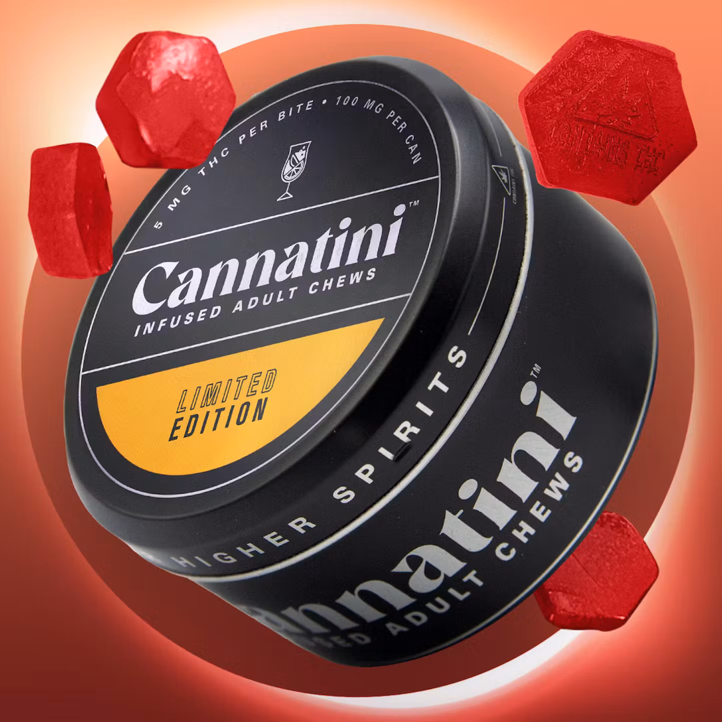 Photograph of product: Hard Pink Lemonade Cannatini
