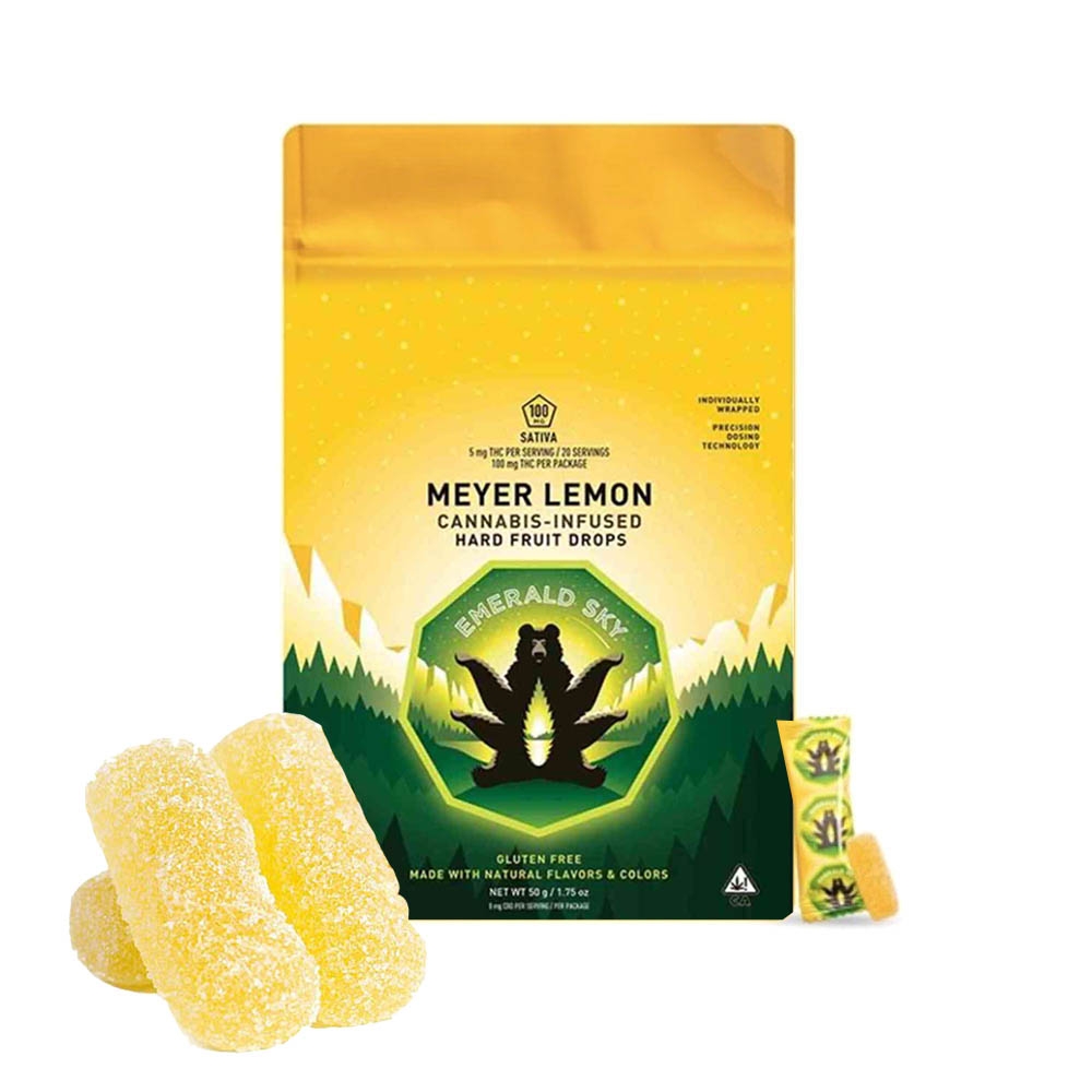 Photograph of product: Hard Fruit Drops | Meyer Lemon