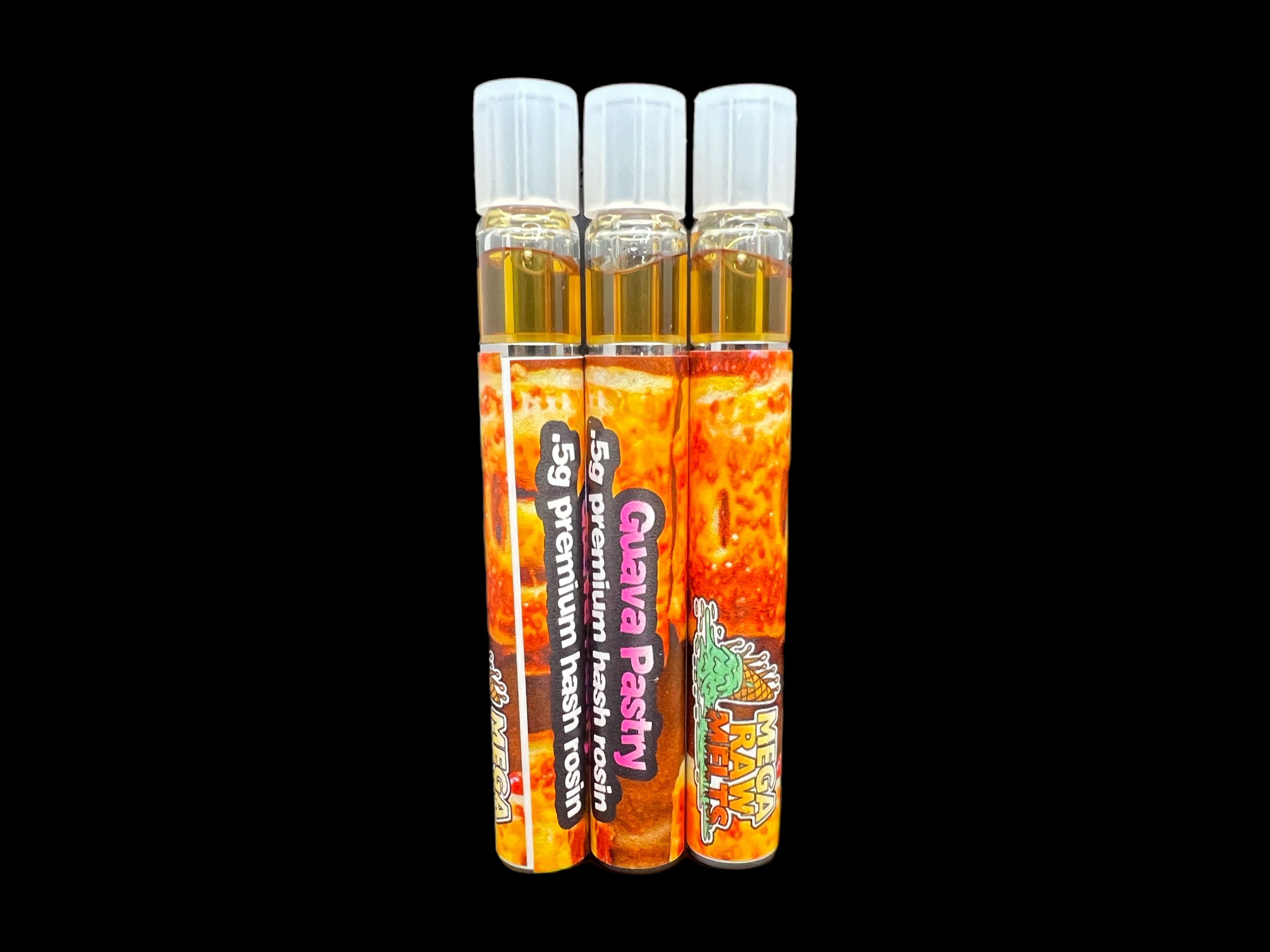 Photograph of product: Mega Raw Melts: Guava Pastry Rosin Disposable