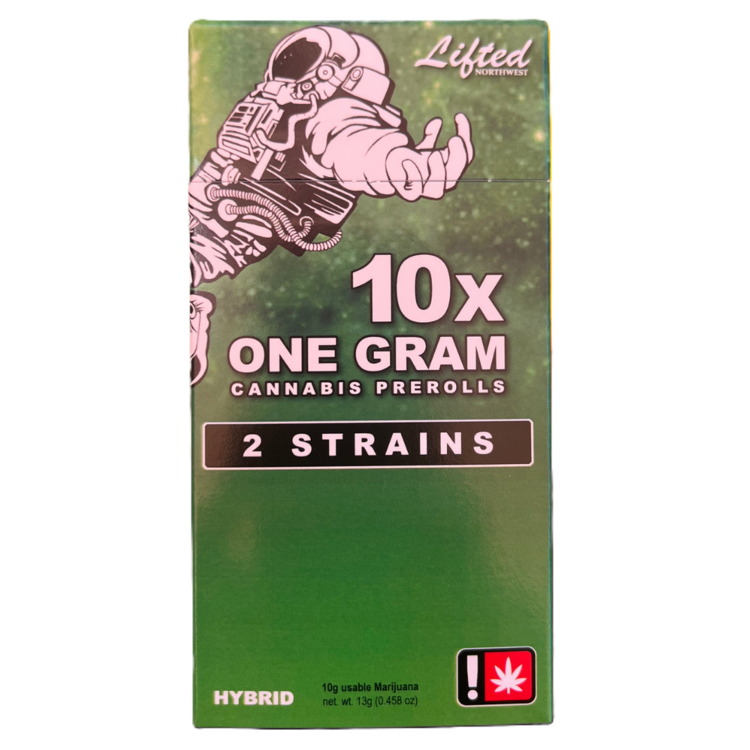 Photograph of product: Lifted Alien Mintz & The Soap 10 Pack