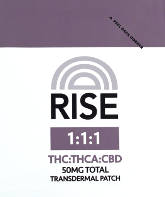 Photograph of product: RISE-TRANSDERMAL PATCH CBD