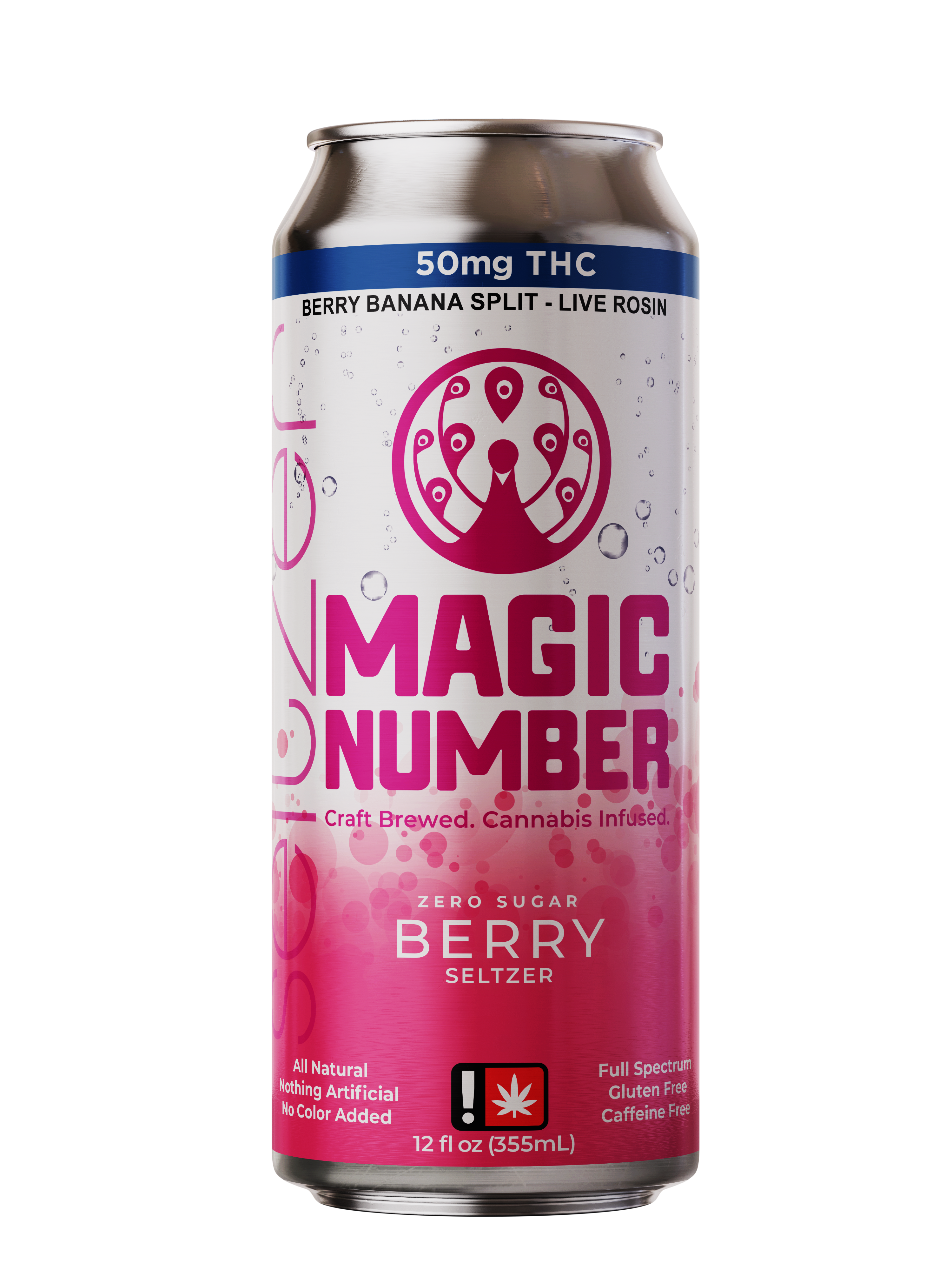 Photograph of product: Berry Seltzer - Live Resin | 50mg