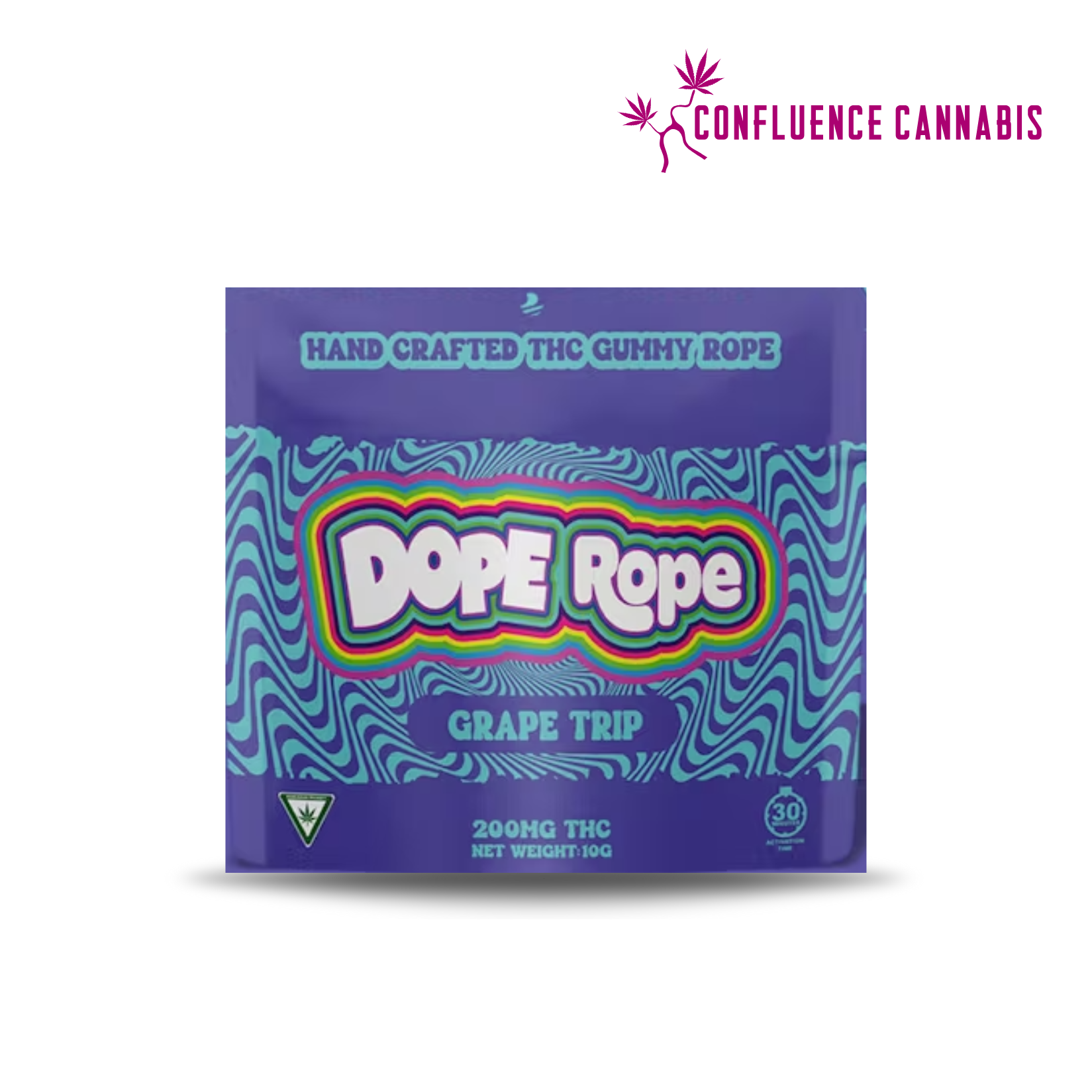Photograph of product: Grape Trip Gummy Rope