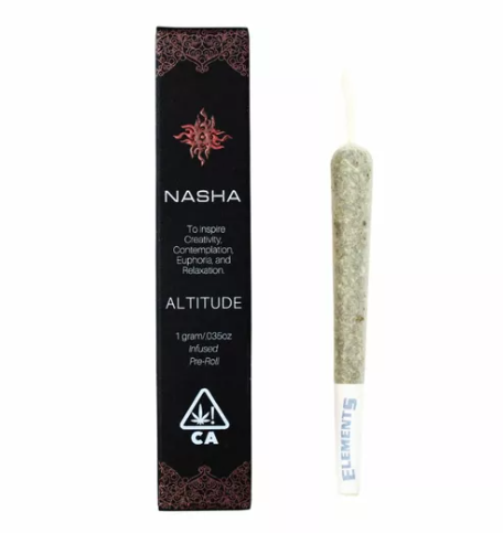 Photograph of product: Nasha au chocolat Infused Preroll 1g Northern Lights x Chem Dawg x Moroccan Peaches