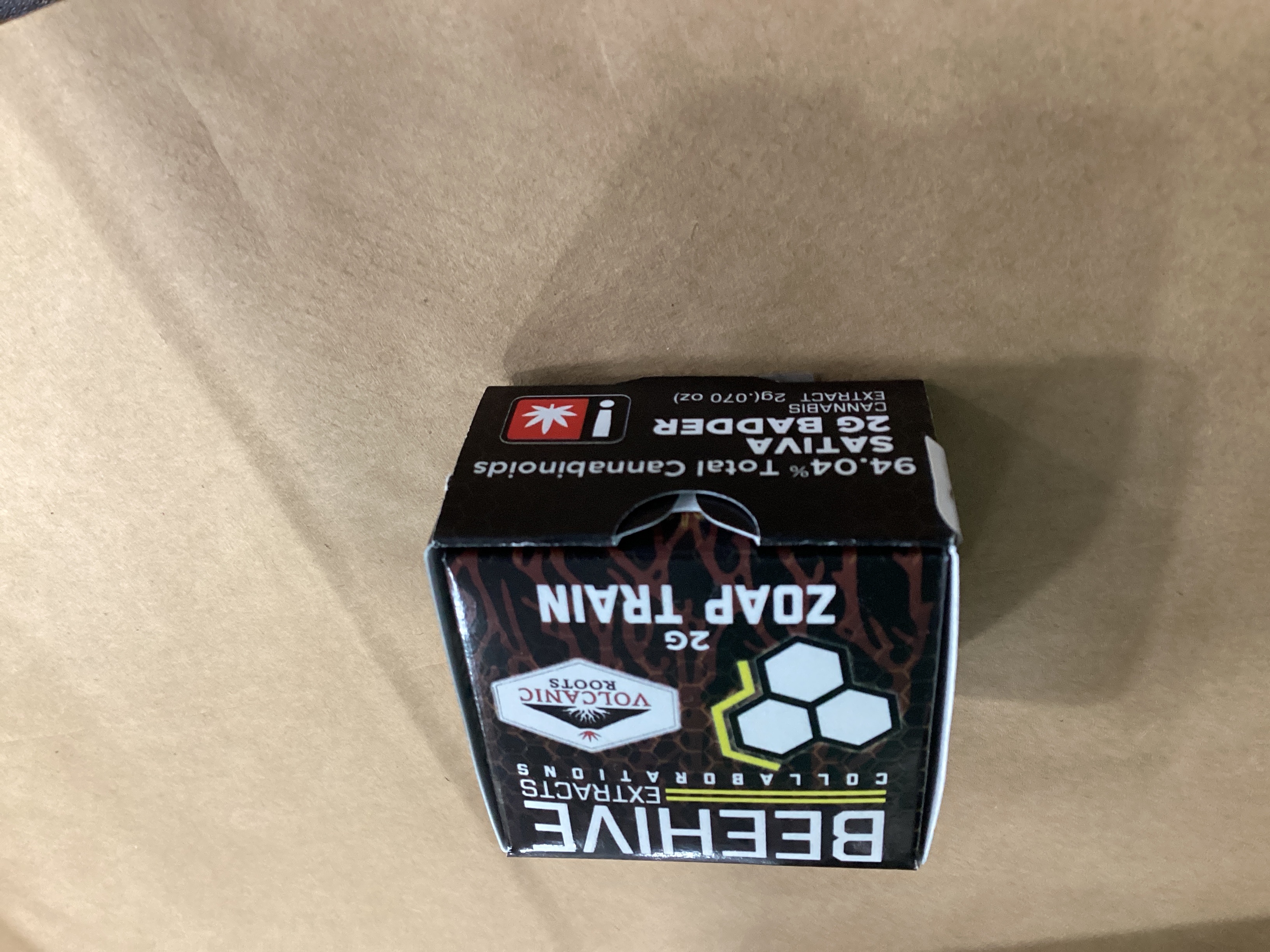 Photograph of product: Beehive Extracts Zoap Train Badder