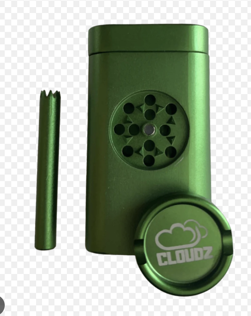 Photograph of product: CLOUDZ DUGOUT GRINDER GREEN