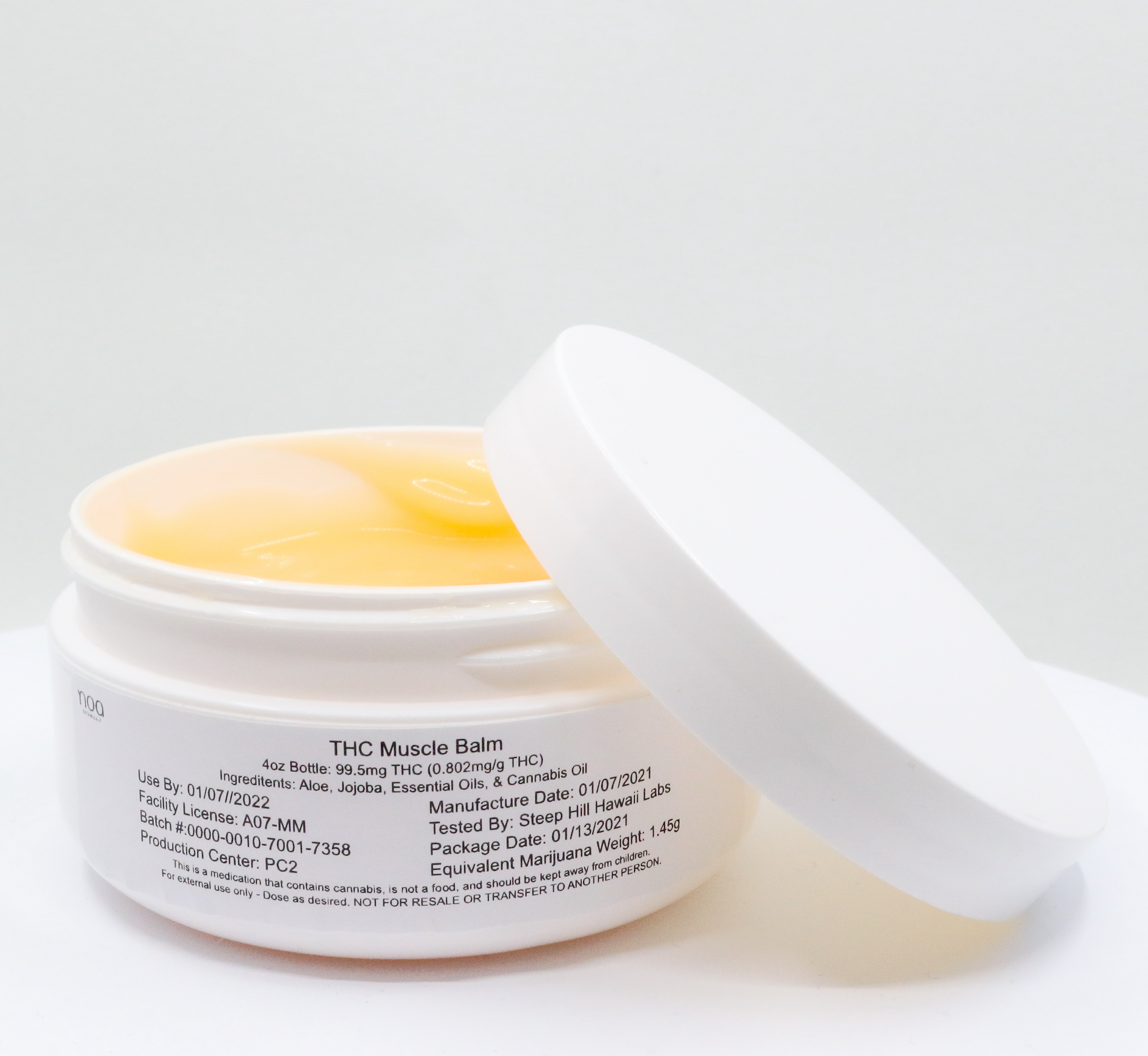Photograph of product: 10:1 CBD:TH-oui Muscle Gel - 4oz