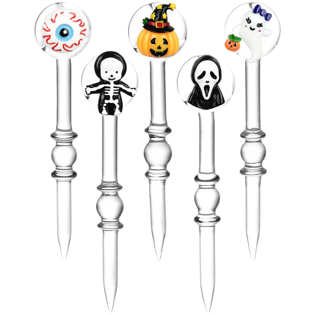 Photograph of product: Halloween Glass 2 in 1 Dab tool