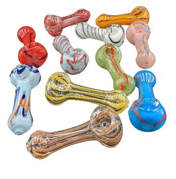 Photograph of product: 2.5" Glass Pipes - Assorted