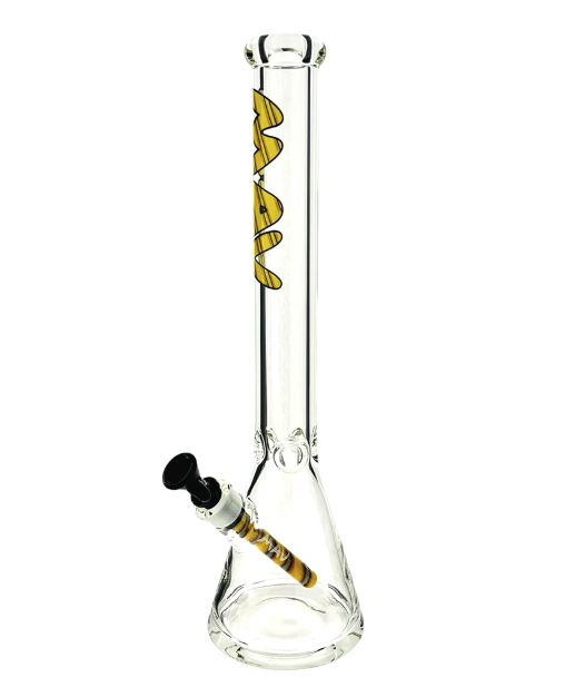 Photograph of product: MAV 18" Wig Wag Beaker Glass Bong Hike $120