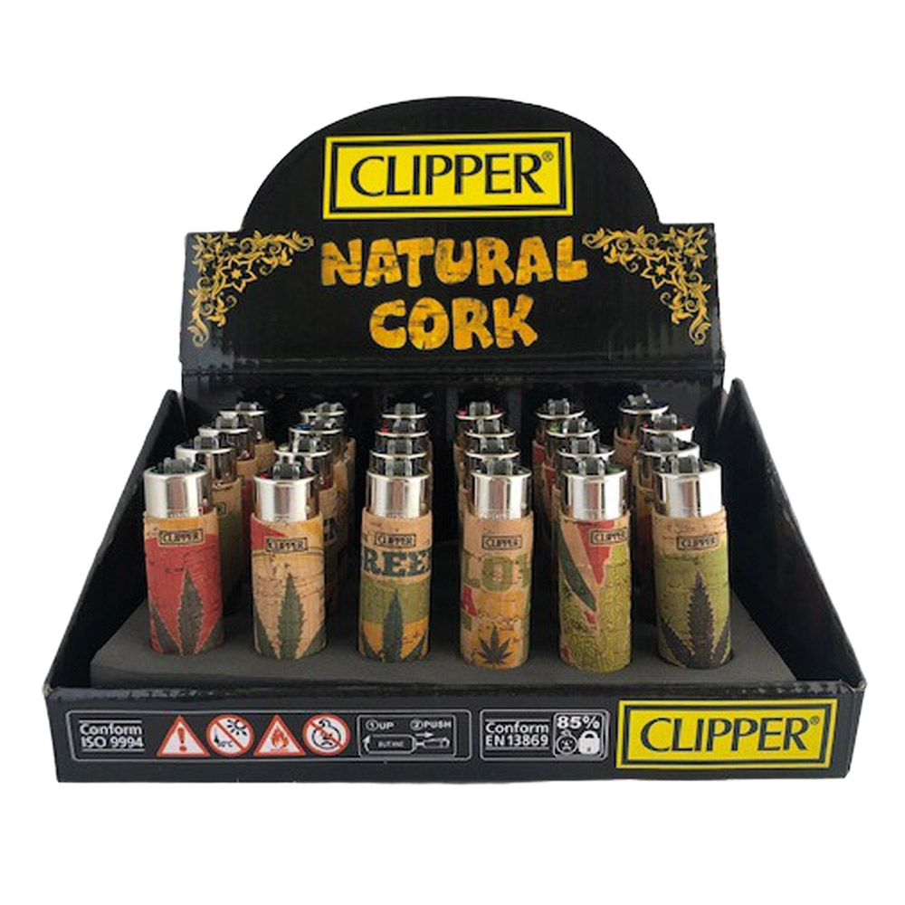 Photograph of product: Clipper Lighter | Natural Cork