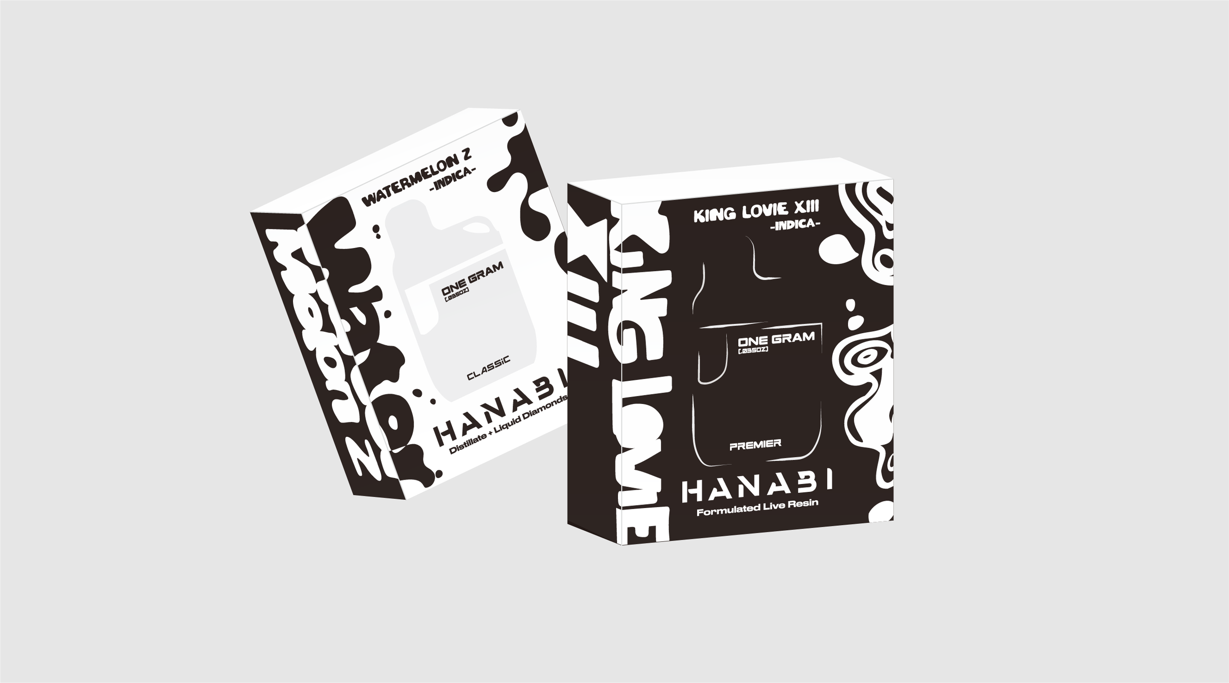 Photograph of product: Hanabi - CLASSIC: WATERMELON Z - Disposable Distillate Cartridge - - I