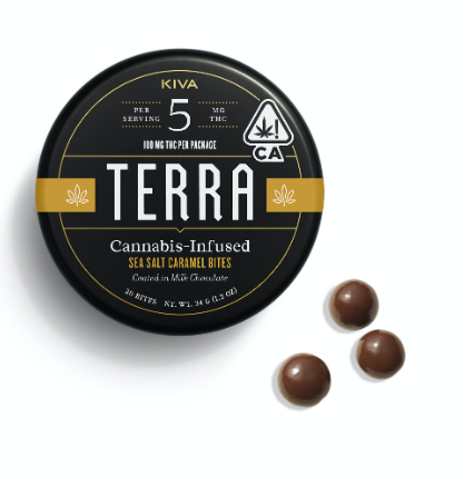 Photograph of product: Milk Chocolate Sea Salt Caramel Bites