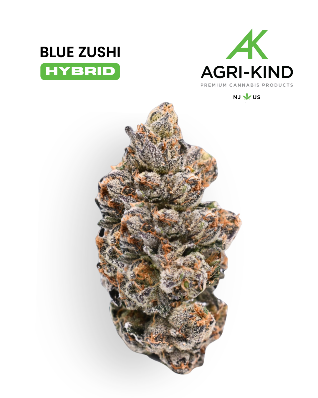 Photograph of product: Blue Zushi | Flower | 3.5G