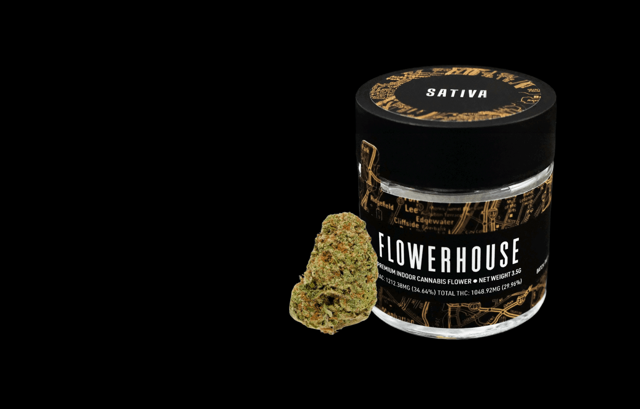 Photograph of product: Flowerhouse | Slapaya Premium Indoor | 3.5G Flower