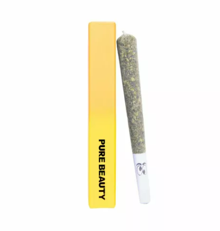 Photograph of product: Pure Beauty Yellow Box Oui'd Infused Solventless