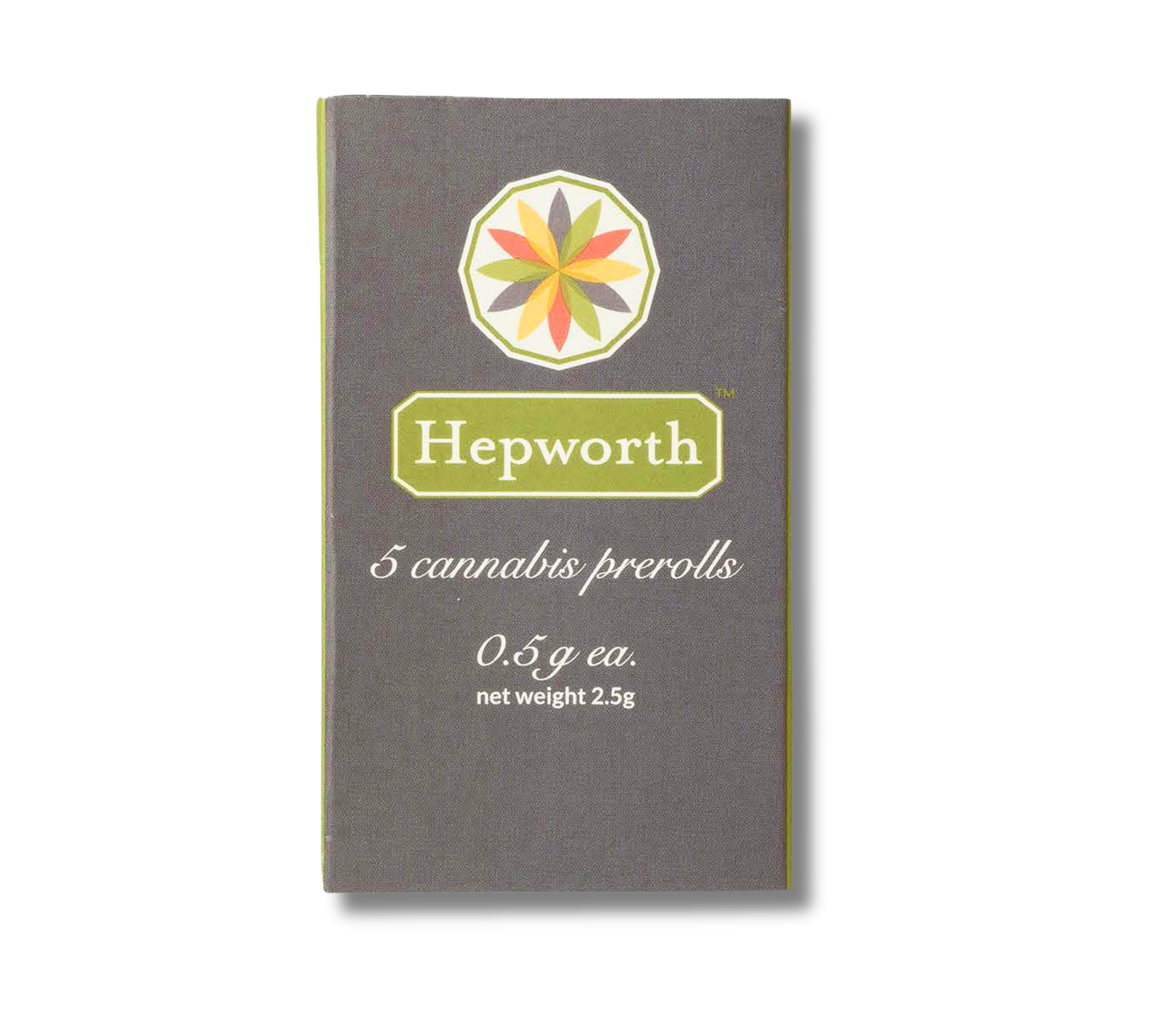 Photograph of product: Hepworth - Blue Dream x Purple Punch Prerolls 5pk - 2.5g