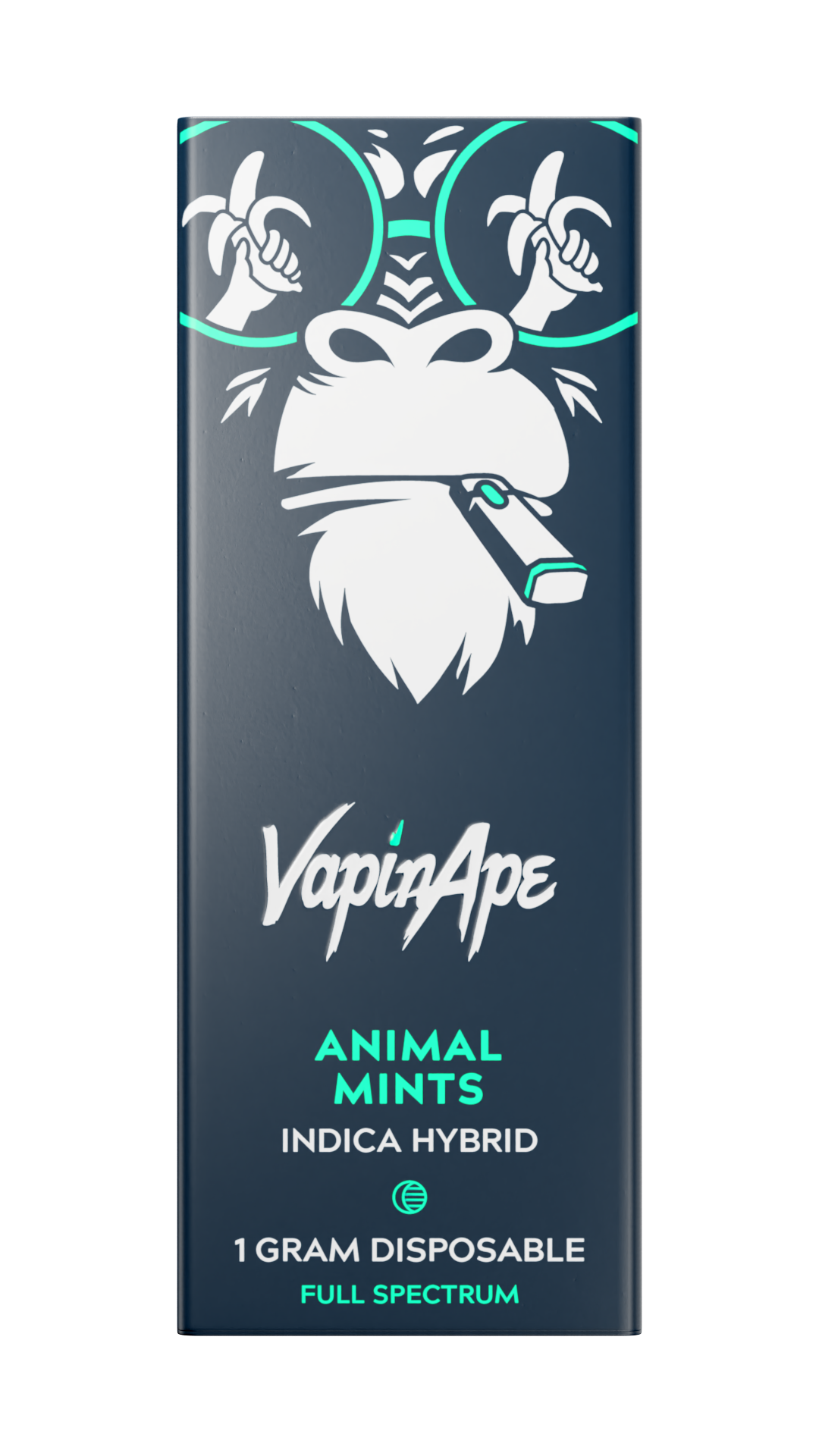 Photograph of product: Vapin' Ape | Disposable | Animal Mints | 1g
