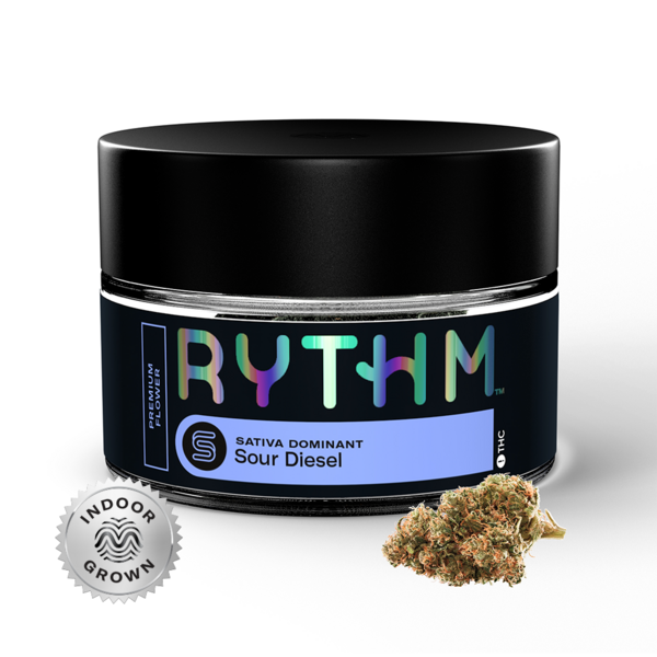 Photograph of product: Rythm | Flower | Sour Diesel | 3.5 - 3.5g