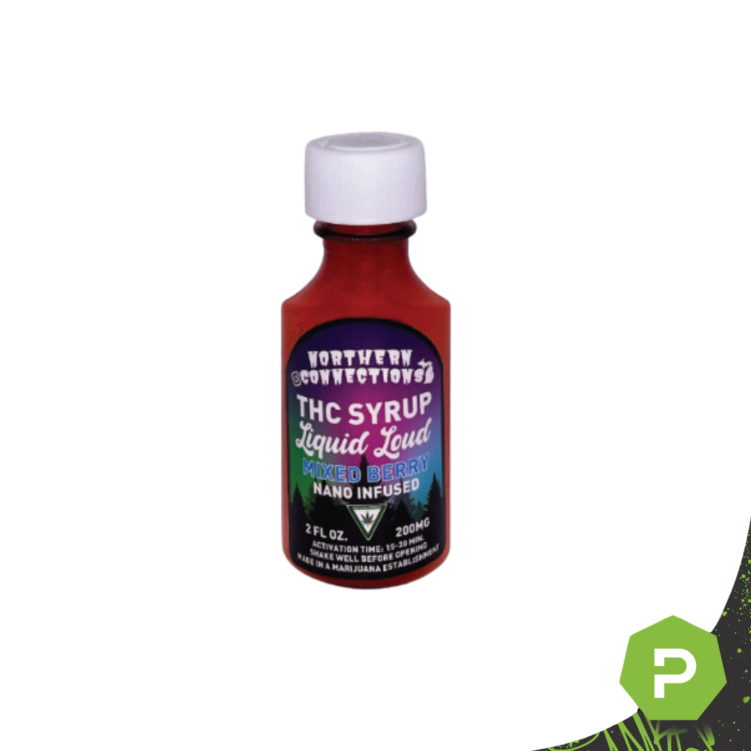 Photograph of product: Liquid Loud | 200mg Syrup | Mixed Berry