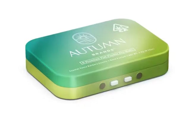 Photograph of product: $28.73  Autumn Preroll 6pk Oui'd Lemon Haze x Illemonati - 