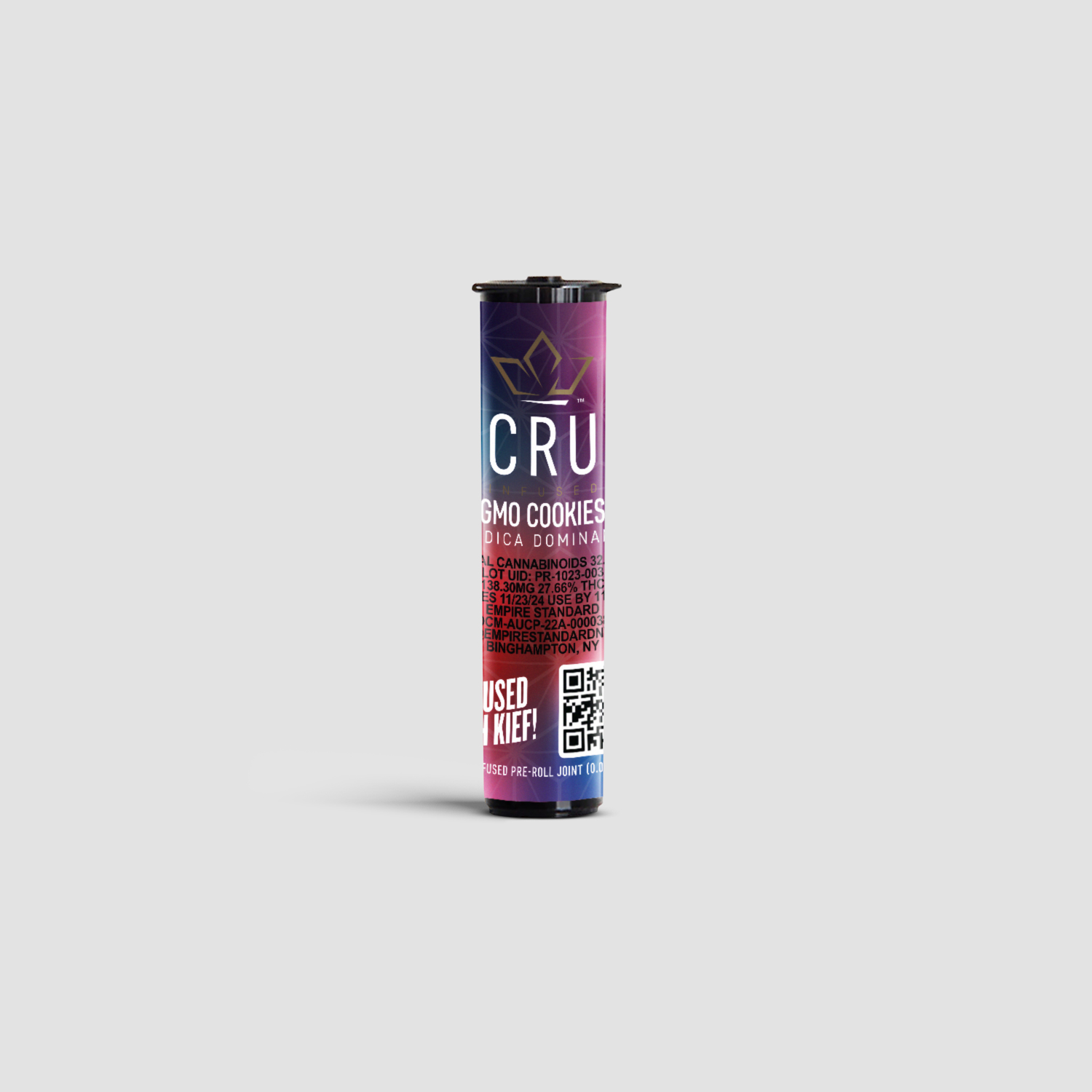 Photograph of product: Midnight Cookies Infused Pre-roll | 0.5G
