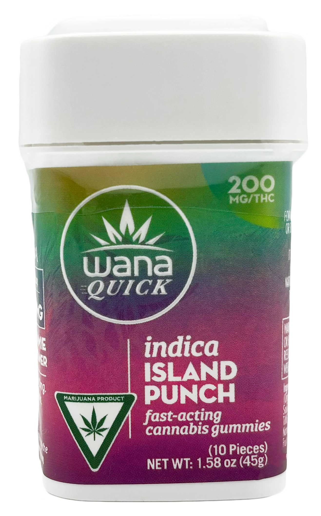 Photograph of product: Wana | Island Punch Quick | Gummy Edible | 200mg TH-oui