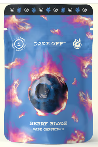 Photograph of product: Daze Off | Berry Blaze | 1g