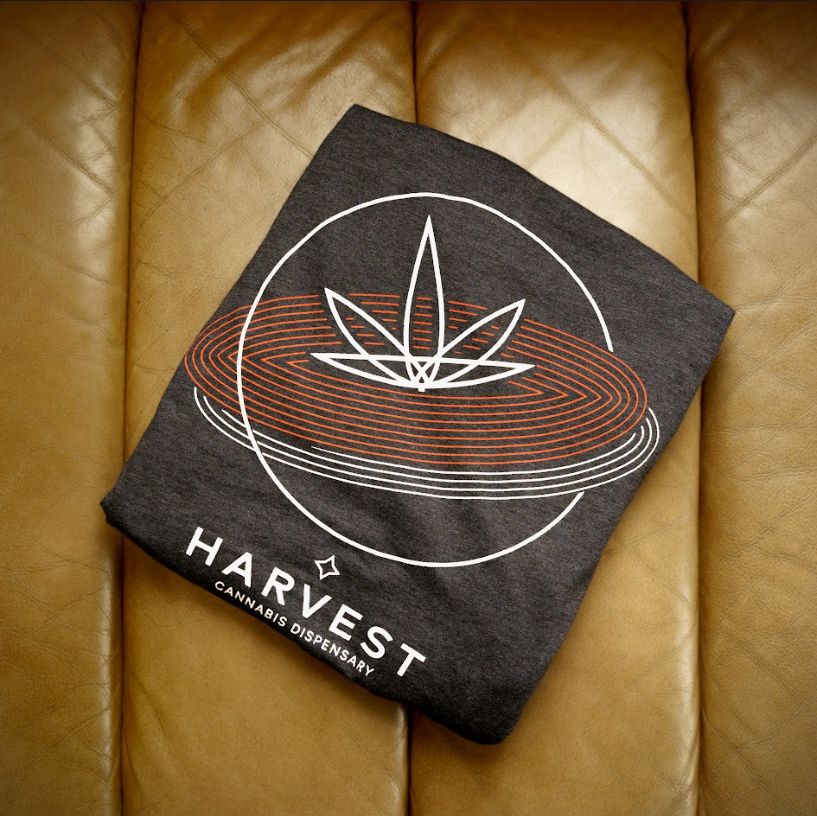 Photograph of product: Harvest - T Shirt - Rings - Grey - XL