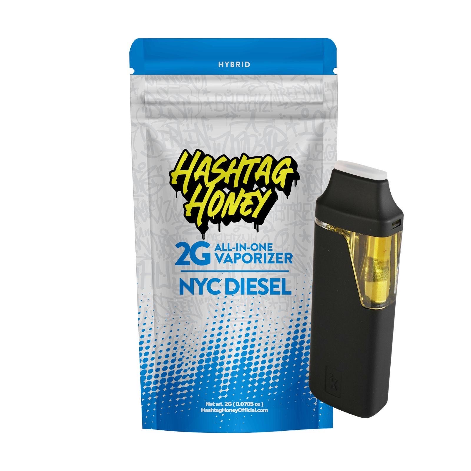 Photograph of product: au chocolattag Honey - NYC Diesel - AIO Vape Pen