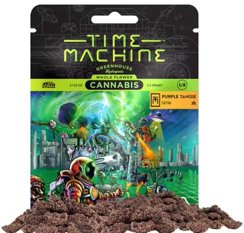 Photograph of product: [Time Machine] Flower - 3.5g - Purple Tangie (S)