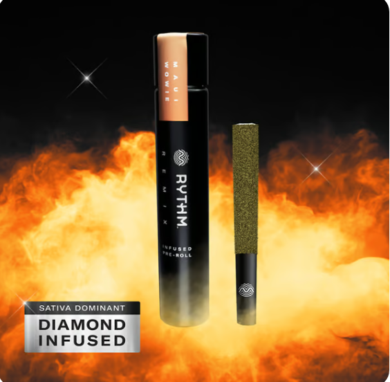 Photograph of product: Rythm - Infused Pre-Roll Maui Wowie - 1g